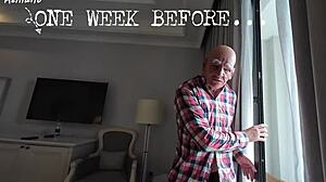 Old Man’s Nasty Dick Pushes Stinky Asshole on Petite Cosplay Girl