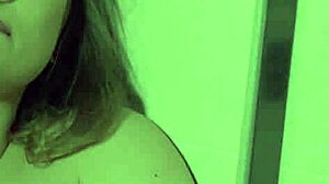 Kinky Blonde Teen Showers In Her Own Pee Before Masturbating 😈