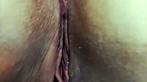 Maturemons Blonde Wife Spreads Shaved Pussy Lips in Amateur Masturbation