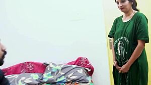 mature indian milf maid seduces young owner with steamy sex