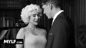 Marilyn Monroe Seduces JFK