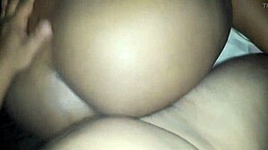 Hot black woman licks big ass pussy eagerly