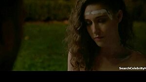 Sexy Celebrity Jade Tailor Goes Topless with Big Tits in The Magicians