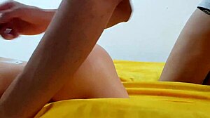 Young man fucks sex doll