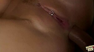 Slutty Blonde Tiffany Raine Takes Cock In Pierced Pussy And Ass