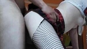 fucking my wife hard in the ass with some anal action