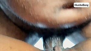 Sočna ebony soseda škropi v misijonarju in doggystyle rough pov kompilaciji. Stroj doda intenzivnost.