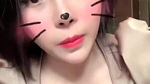 Watch this Asian girl flash her big tits on Bigo Live?