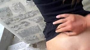 i flashed and fucked my favorite tiktok influencer outdoors