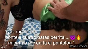 I watched my emo couple fuck with a friend voyeur