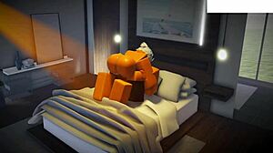 Roblox slut gets pumped full