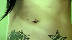 emy angel loves showing off her petite body.