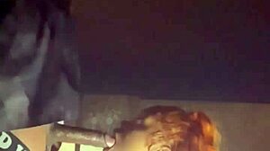 Amateur couple gets creampied in beale street garage