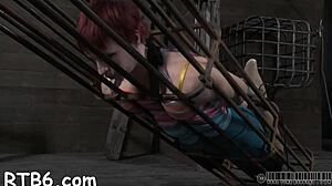 Oh, These Sluts Suck And Fuck So Roughly In The Cage!