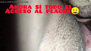 Lick that big ass and wet vagina of my Ecuadorian wife bent over on all fours in doggystyle action!