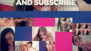 latina roommate gives amazing deepthroat in kitchen on 1000facials pov