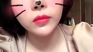 Watch this Asian girl flash her big tits on Bigo Live?