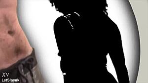 Would you let me grab your hair and fuck you hard, ebony with big ass?