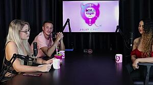 Charllottye Sheer Red in Glamour Lingerie Compilation with Brazilian Amateurs