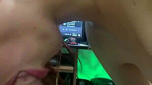 Slutty girl sucks and fucks hard