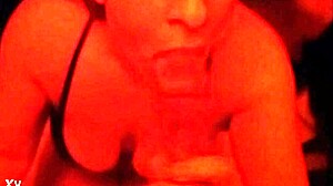 Superhead delivers intense deep throat blowjob on monster cock!