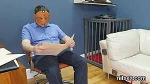 Slutty cutie in butthole therapy session