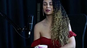 Charllottye Sheer Red in Glamour Lingerie Compilation with Brazilian Amateurs