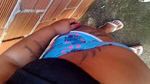 I FUCKED A TATTOOED BBW CHUBBY ASS IN THE CONSTRUCTION SITE