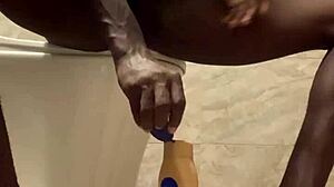 I experience my first amateur video with a big black cock