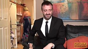 Alisha rydes takes rough dom ass ramming in stockings and anal