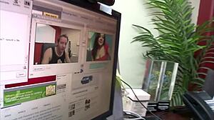 a big hard cock slides into vanessa naughty's hot pussy for intense blowjob action.