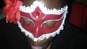 Sloppy Sucking of Big Black Cock While Twerking Ass