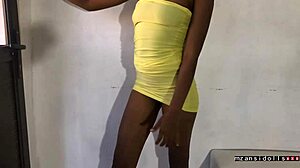 ebony slut gets fucked in office