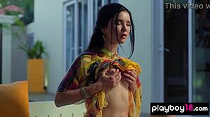 Malena Fend Undresses, Revealing Shaved Ukrainian Beauty