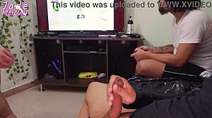 Feeling neglected, I bring a friend to fuck beside my husband