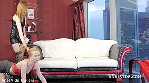 I watch sweetie plum in deep anal with cum in mouth