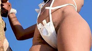 Hairy bush twerking!