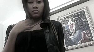 Zara Sucks White Cock for a Mouthful of Cum in Asian Action