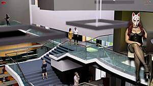 Ms Denvers Engages In Cosplay Foot Play And Big Tits Sex - Ep 53