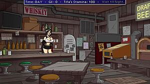 Let's Play Seventh Heaven Parody With Big Tits