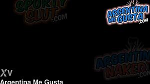 huge natural boobs teen model in spandex 😍