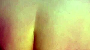 Massive cock slams tight French brunette milf ass hard!