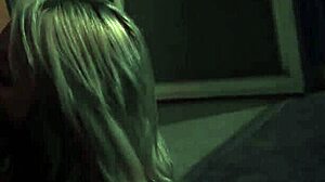 Cute blonde Valerie in bondage machine dp