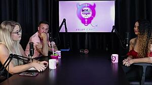 Charllottye Sheer Red in Glamour Lingerie Compilation with Brazilian Amateurs