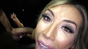 Mia Performs Impressive Deepthroat And Cumshots