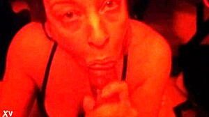 Superhead delivers intense deep throat blowjob on monster cock!