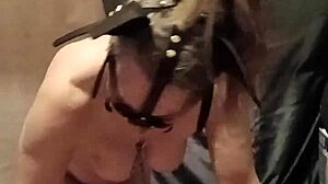 Hey, check out this homemade ponygirl session with teasing and toys