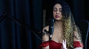 Charllottye Sheer Red in Glamour Lingerie Compilation with Brazilian Amateurs