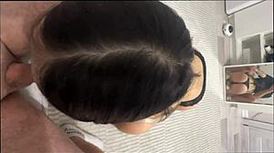 Cheap Whore Gives Intense Blowjob