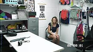 Lp Officer Screwing Pepper Hart's Pussy At Work